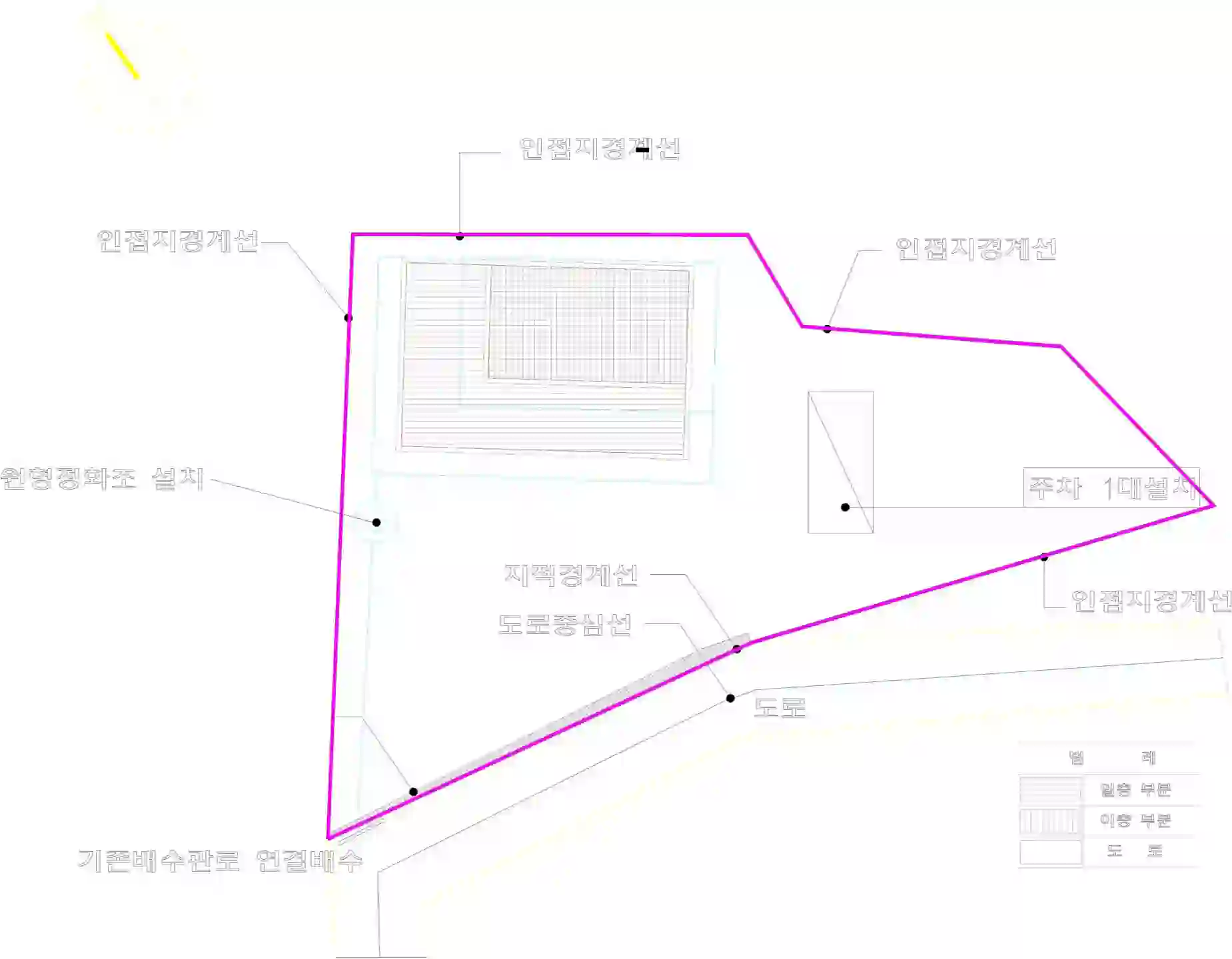 오금동 249-4 배치도 이미지